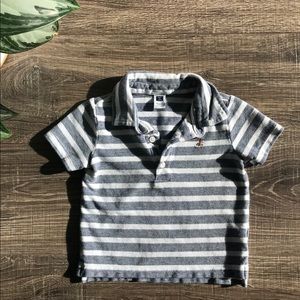 3 FOR $20  Janie and Jack stripe polo shirt